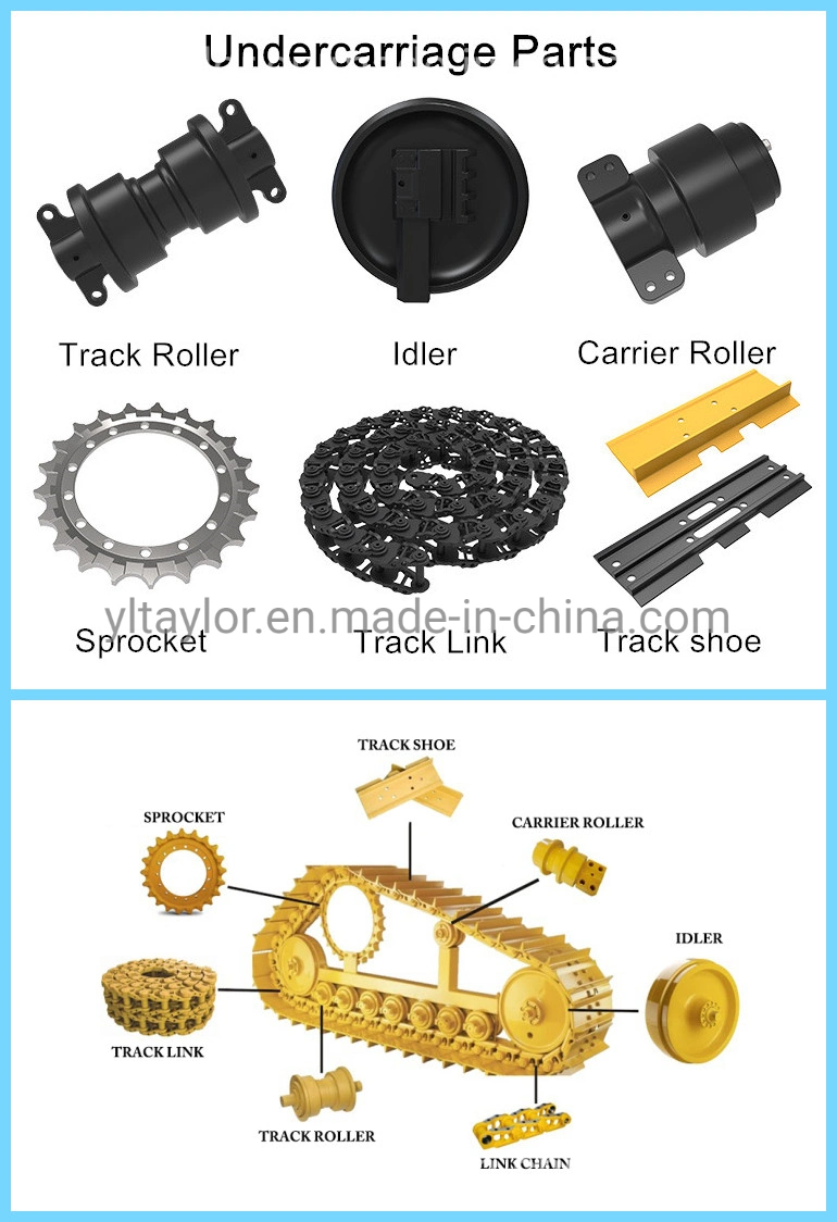 Excavator Undercarriage Parts PC200-8 Excavator Assembly Top Carrier Roller