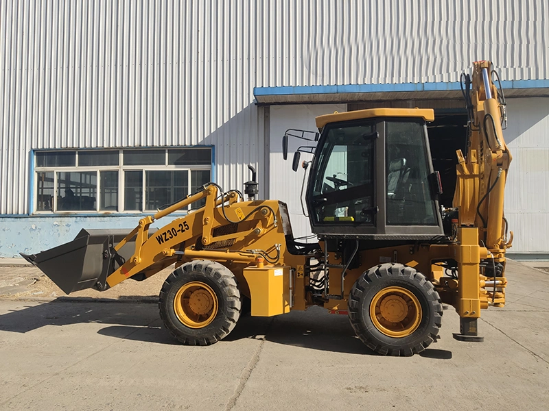 Mini Excavator with Front End Loader