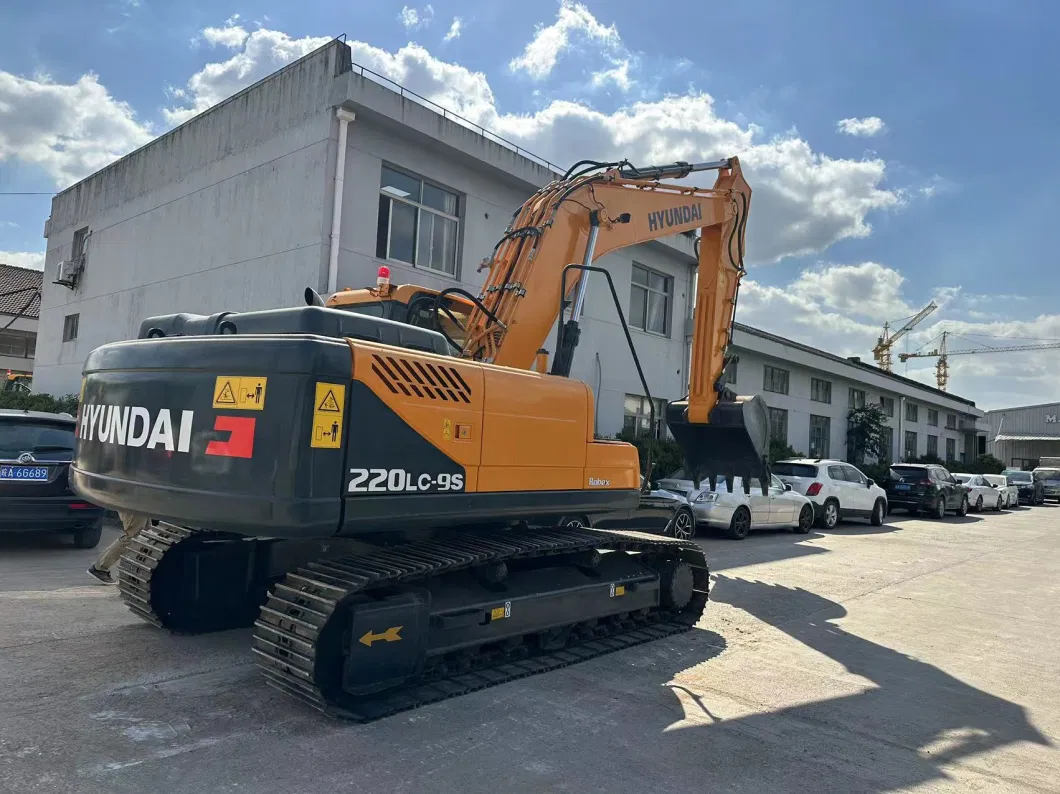 New Arrival Used Hyundai 220-9 Used Crawl Excavator Excavators Manufactured in Korea Original Excavator Hyundai 220-9