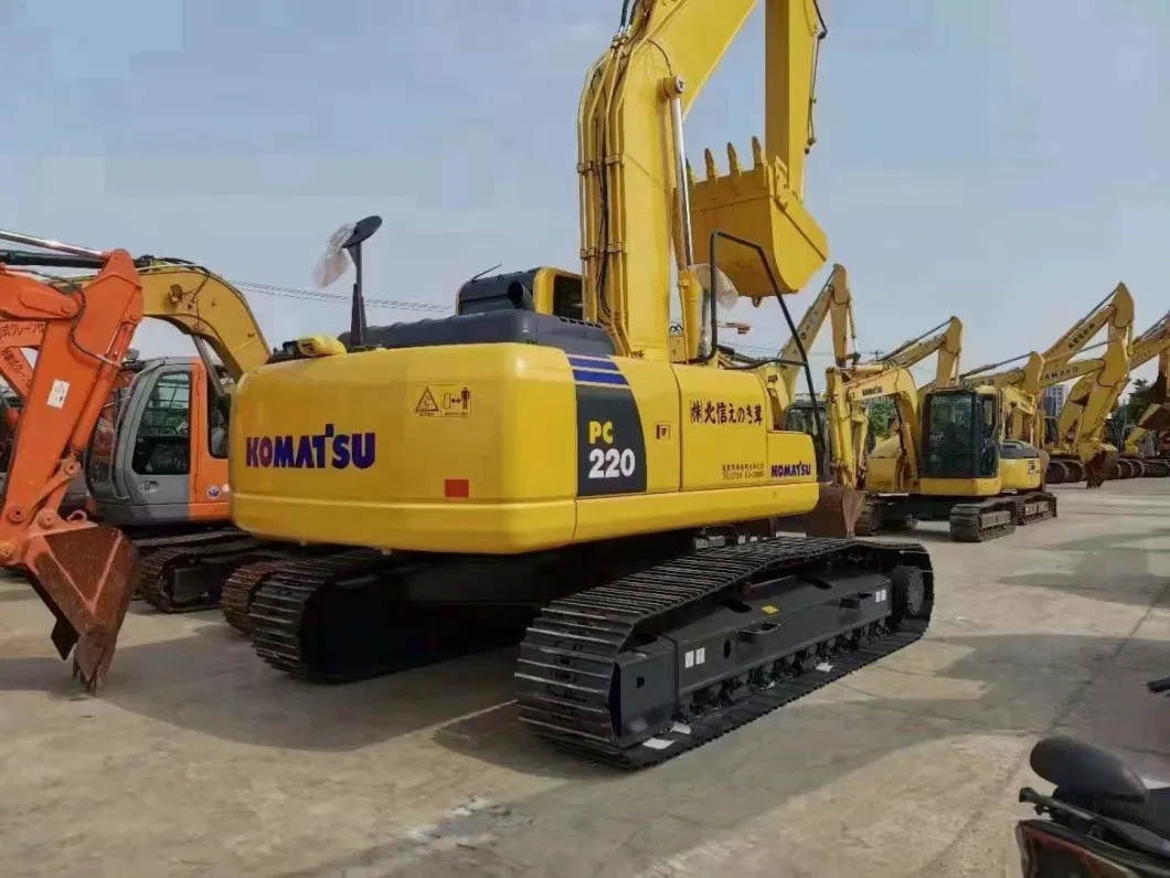 Heavy Duty 20t 20 Ton Excavadora Usada Excavators Price Excavadora Usada PC200-8 PC220 Komatsu PC200-8 PC220-8 Used Crawler Good Condition Excavator