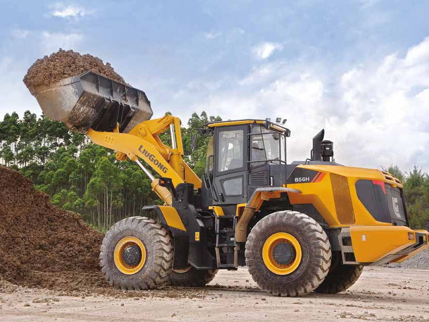 China Liugong Earth Moving Machinery Mini Front End Loader 5 Ton Shovel Loader Clg856h Payloader Clg856 Pay Loader Excavator