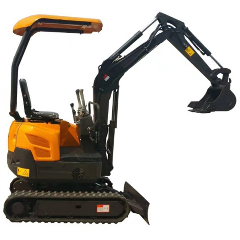 Digging Multifunction Hydraulic Crawler Towable Backhoe with EPA Engine