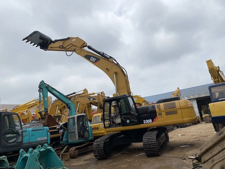 Used Japan Caterpillar 330d Hydraulic Crawler Excavator and Secondhand Cat Excavator 330lb, 325D, 330d, 329d