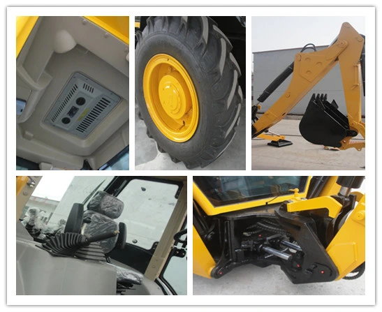 Ztw30-25 Backhoe Wheel Loader Front and Excavators