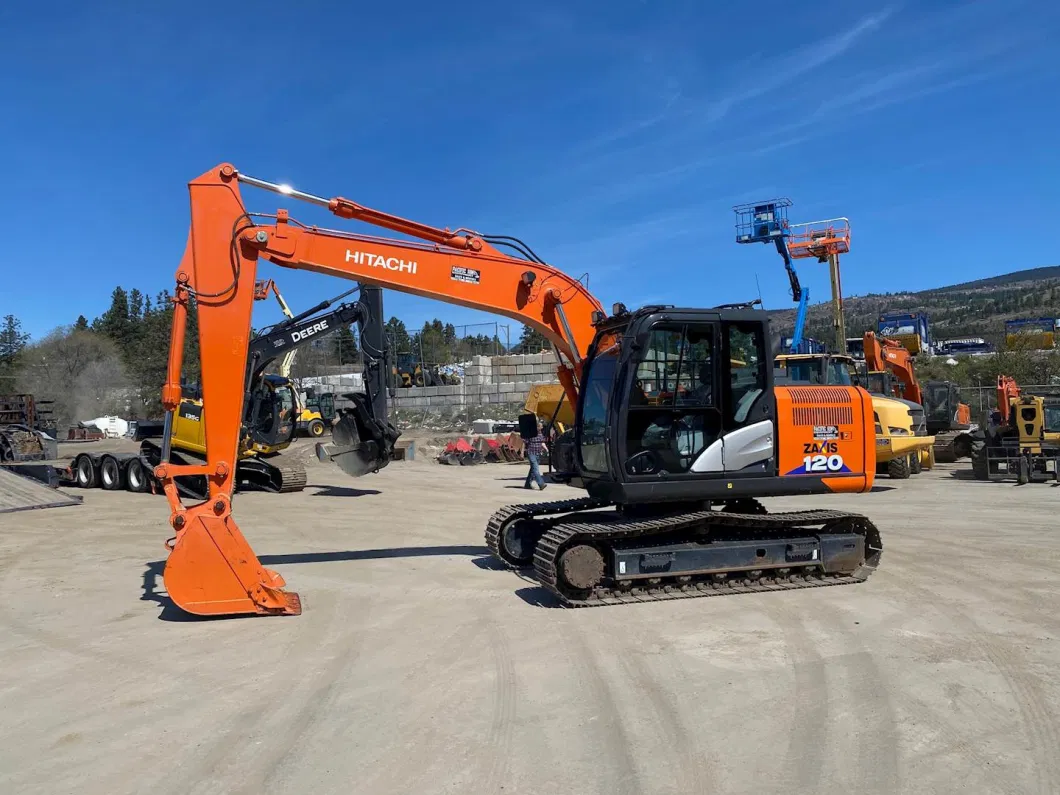 Medium Size Hitachi Zx120 Zaxis 120 130 Crawler Excavator with Low Working Hour