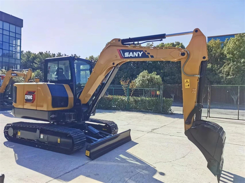 High-Efficiency Used Sy60c 6 Ton Sany Excavator High Reach Demolition Excavator