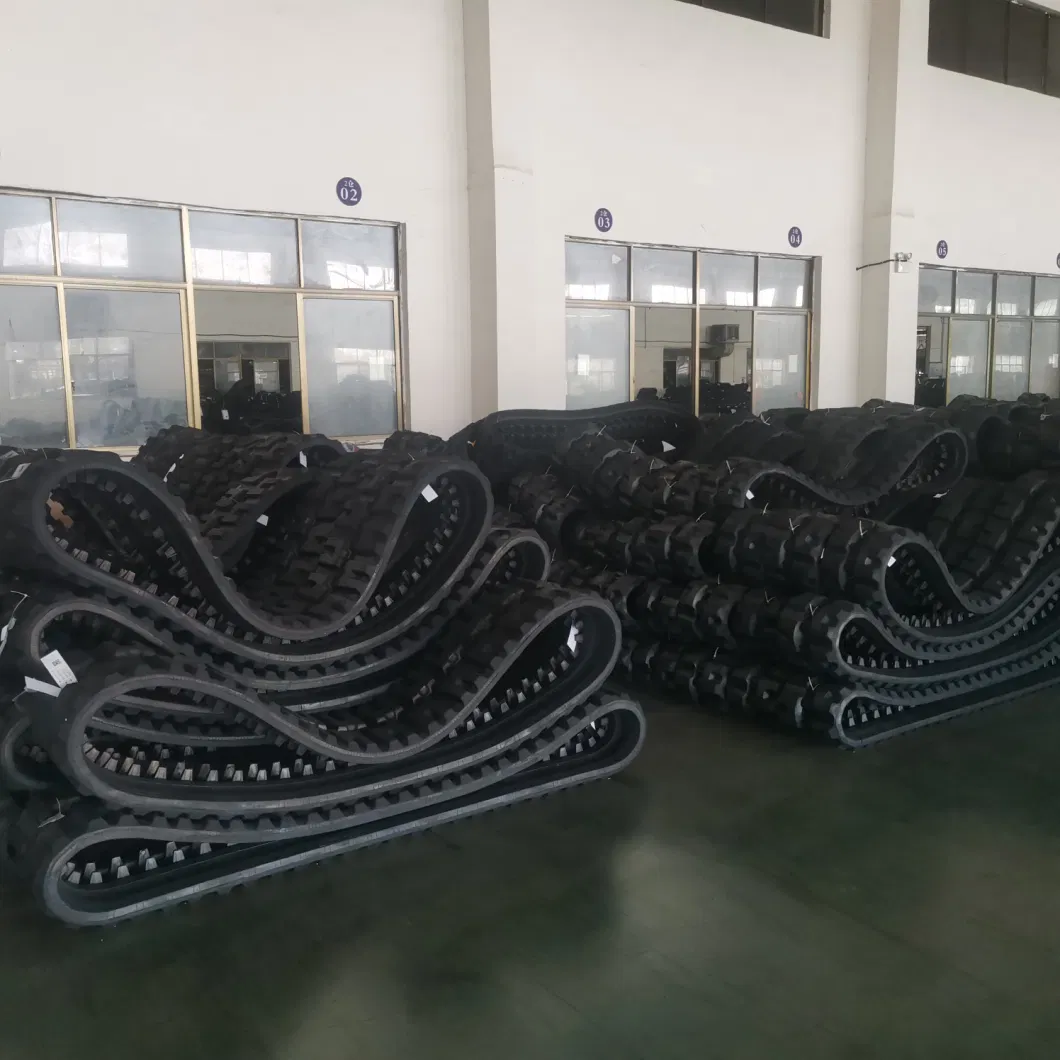 500X90X53 Agriculture Combine Harvester Rubber Track Crawler for Kubota Thinker Lovol World Agricultural Machinery Excavator Equipments