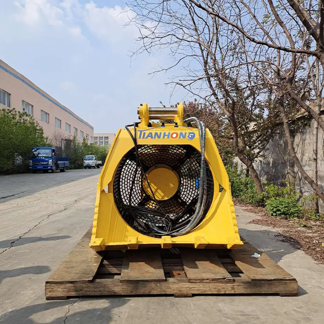 15 Tons Excavator Rotating Screener/Sieving/Mesh Screening Bucket