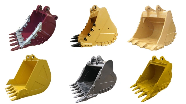 Mini Digger Crusher Excavator Attachment Awt300c54 PC300 54&quot; 1.6 Stere Bucket Standard Rock Mine Construction Standard