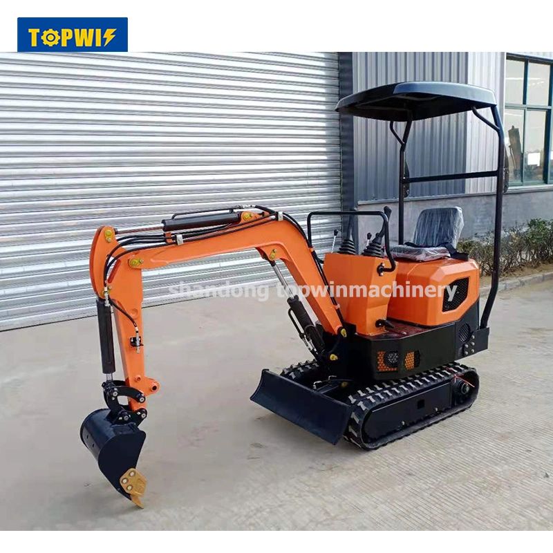 Hot Sale China Top Supplier Small Bagger 1.4ton Te17 Diesel Yanmar Engine Driven Hydrauli Crawler Mini Excavators with CE EPA Certification