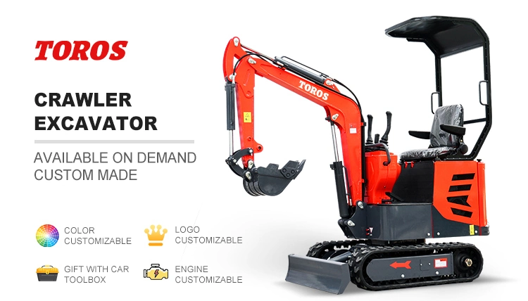 Backhoe Excavators Free Shipping EPA Mini Excavator 1.8 Ton Mini Bagger 1000kg Mini Digger with Thumb Bucket for Sale Crawler Excavator 1.5 Ton 2 Ton 2.5 Ton 5t