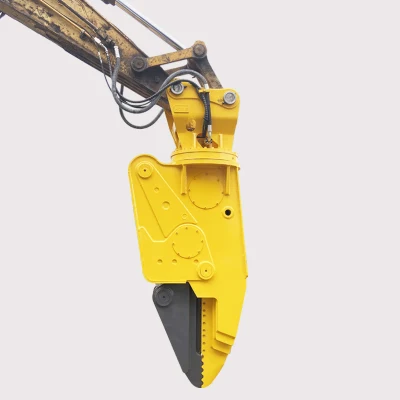 Demolizione idraulica dell′escavatore da 30 tonnellate per lo smontaggio di acciaio e auto Taglio
