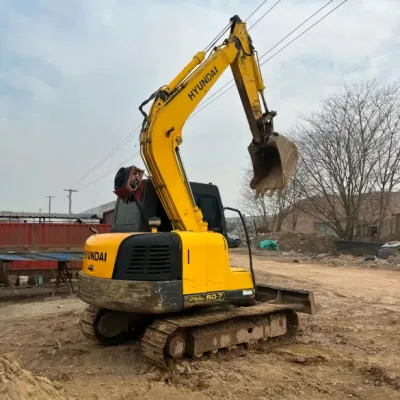 Usato escavatore Hyundai originale in Corea Mobile e flessibile bene Condizione