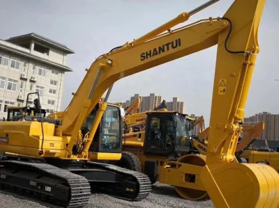 Costruzione stradale 21 t 1 cbm escavatore cingolato Shantui Se220