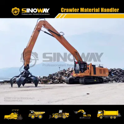 Movimentatore di materiali per impieghi pesanti Sinoway da 60 tonnellate