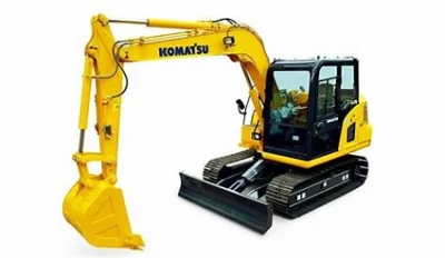Escavatore cingolato idraulico medio Usedkomatsu PC70-8 7 Ton 0.32-0,39 m3 in Stock in vendita