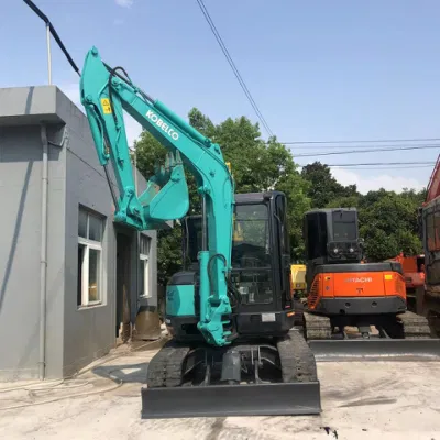  Il miniescavatore Kobelco Sk35 usato di seconda mano ha usato il Digger Sk30 Sk55 Macchinari