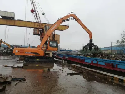 I movimentatori di materiali Henan Huanghai vengono utilizzati in modo efficiente in moli, porti, impianti chimici, elettrici, diesel, Doppia potenza