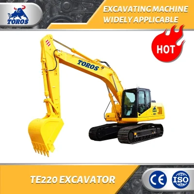 Prezzo dell′escavatore idraulico Toros Te220 Cina 22ton Gold per l′escavatore da miniera