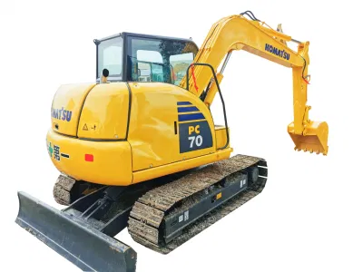 Usato escavatore idraulico Komatsu PC70 usato PC56 PC70 PC110 PC120 PC200 PC300 PC350 PC400