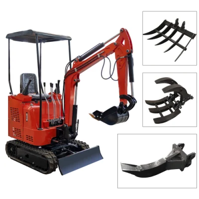 Mini escavatore macchine per l′edilizia cingolate macchina per scavo in vendita