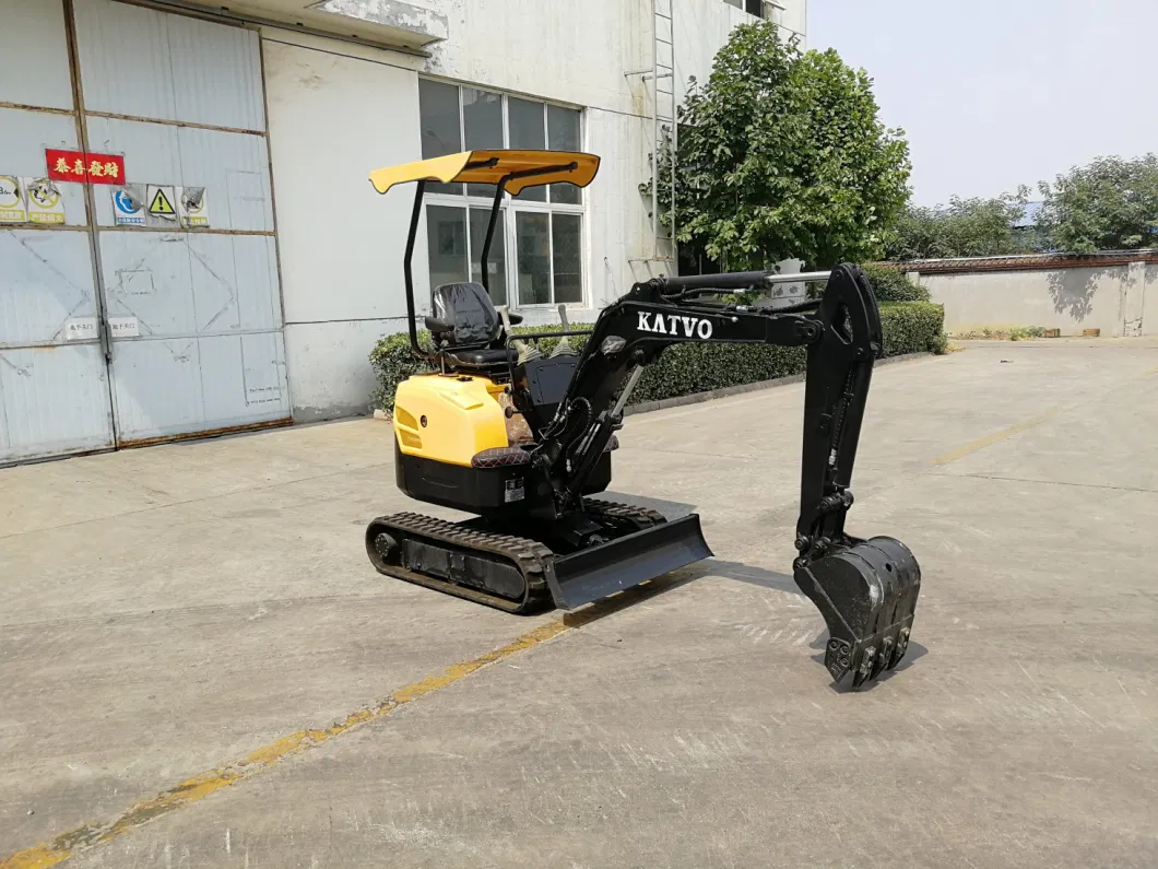 Low Price Sales of High-Performance Crawler Hydraulic Micro Excavator, Hammer, Auger, Grab Available