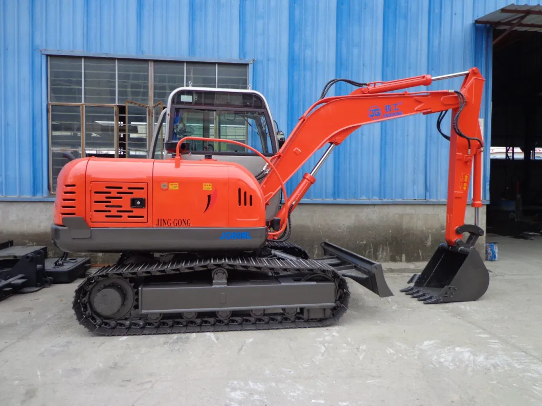 Improved Fuel Efficiency Jg Digger Front Shovel Loading Bucket Excavator Filling and Dump Work