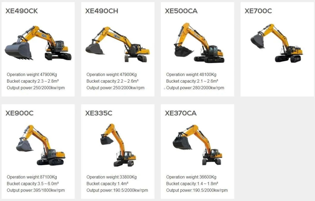 Multifarious All Types Crawler Excavator From China