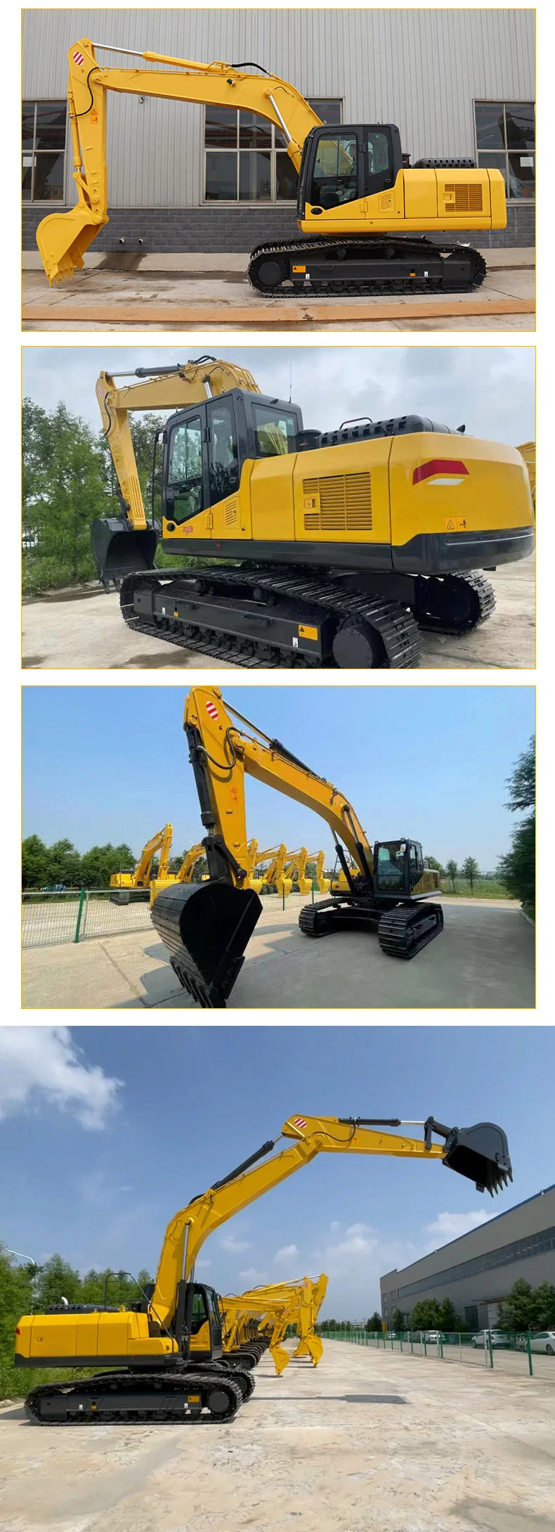 1 Ton 2 Ton 2 Ton Large Hydraulic Crawler Excavator with Factory Price
