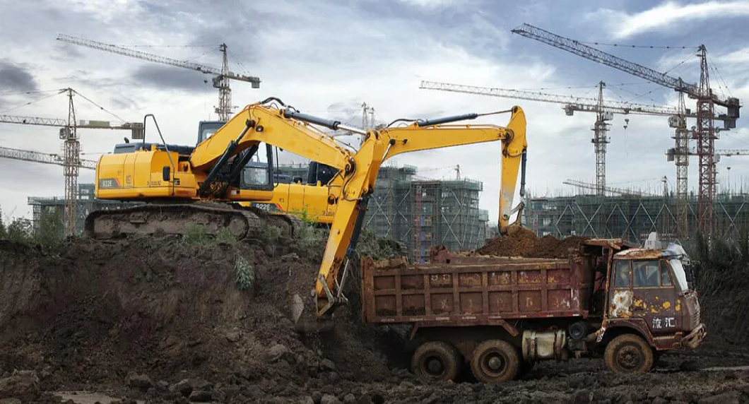 50ton Large Mining Stone Bucket Heavy Second Hand Excavator