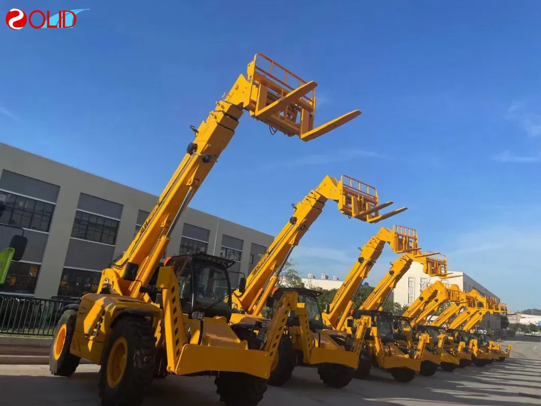 Jcb Telehandler 4.5ton 5ton 6ton Wheeled Material Handler with Telescopic Loader