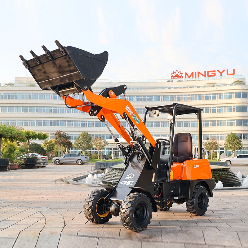 Oringinal Manufacturer Price Electric Mini Wheel Loader with High-Mileage Battery