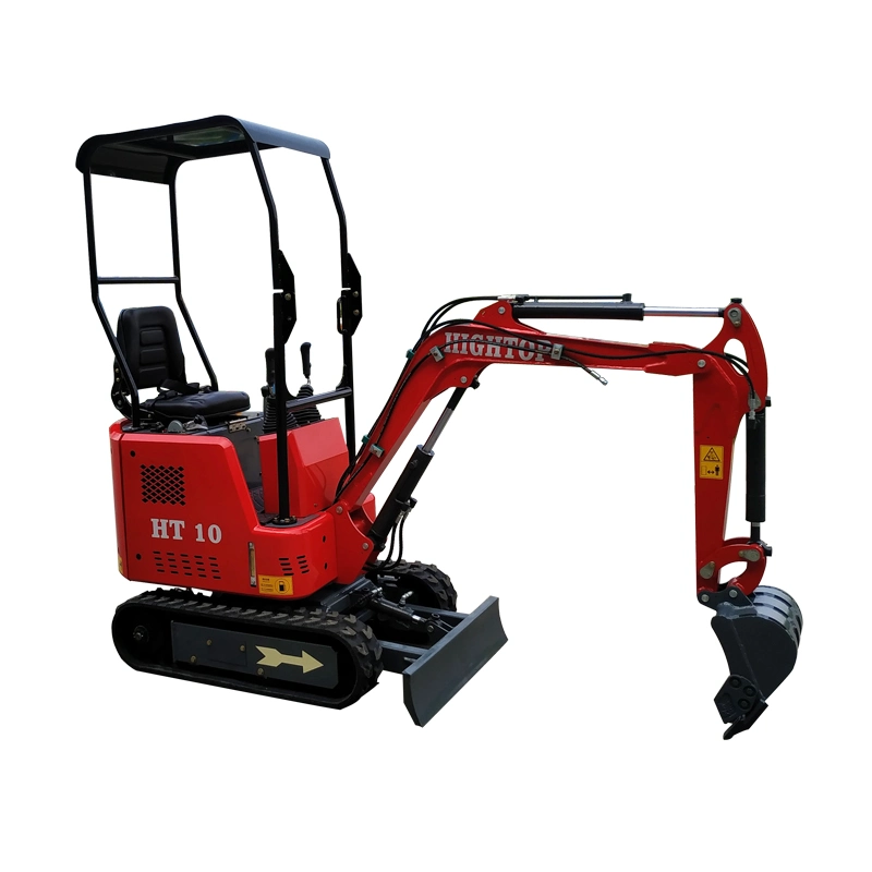 High Performance Hydraulic Crawler Small Size Wheel Construction Backhoe Garden Micro Household Farm Construction Greenhouse Towable Electric Excavator