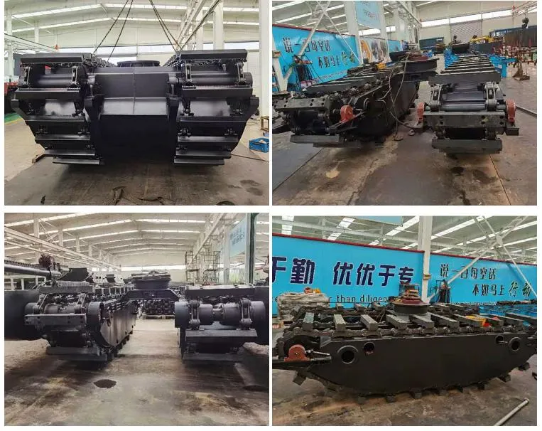 3-50 Ton Long Reach Pontoon Mini Excavator Amphibious Excavator for Sale