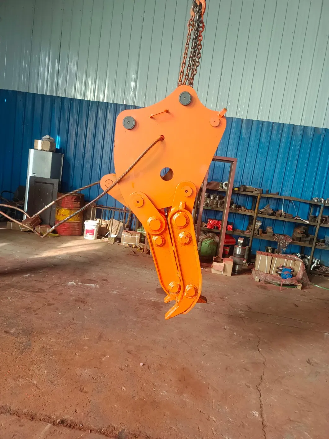 Hot Sale Hydraulic Wooden Steel Grab Deflection Excavator Part for Sale