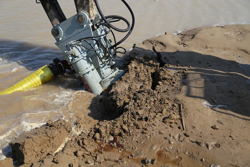Hydraulic Sediment Pump Mixer High Efficiency Large Flow Sand Stranding Suction Deep Pump Dredging and Silting Sand Pump