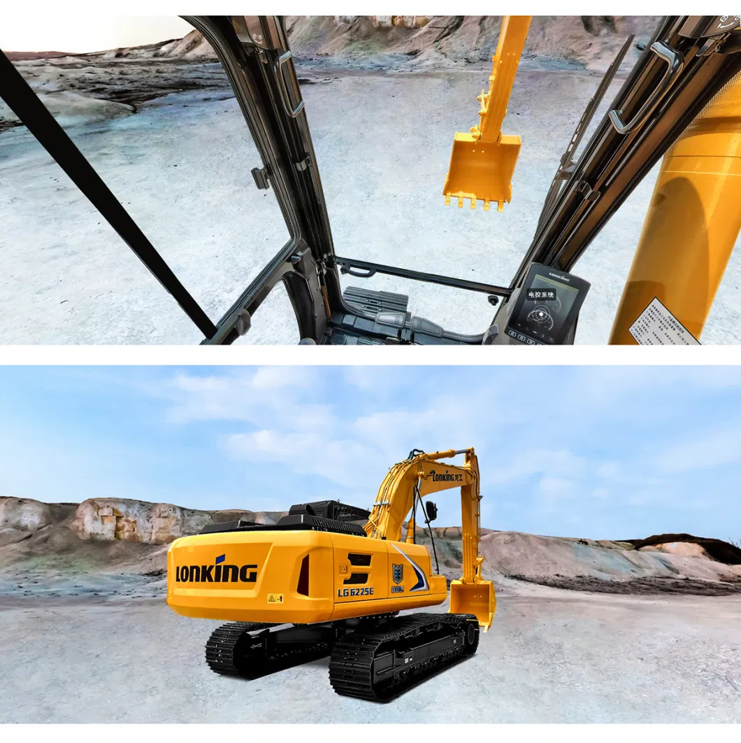 Construction Machinery 21.8 Ton Crawler Excavator Medium Excavator Construction Equipment