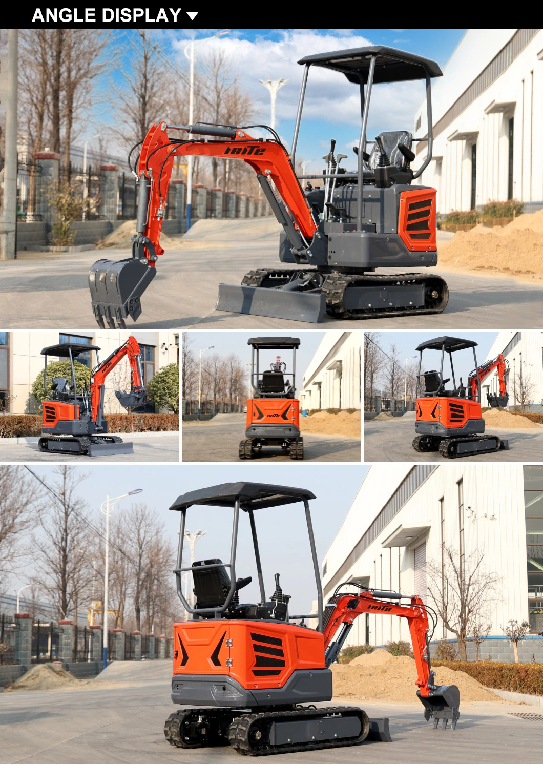 Cheap Price Small Excavator New Diesel Engine Excavator Mini Excavator 1 Ton 2.5t Form China