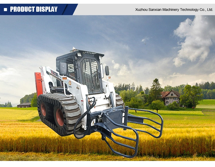 Australia Hot Selling Grabbing Tool Tractor Front End Loader with Bale Grab for Grabbing Round Hay Bale