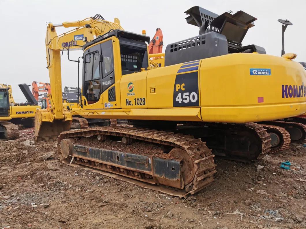 Extra Large Used Excavator Komatsu PC450 Secondhand Hydraulic Track Excavator