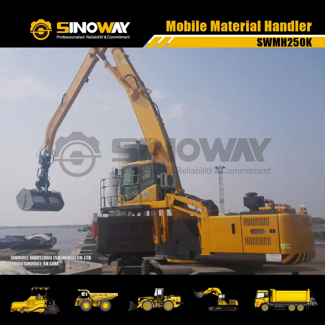 Durable 25ton Material Handling Excavator on Wheel with Good Price