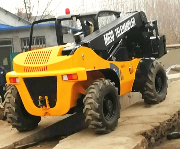 Lifting Equipment Manitou Telehandler 3 Ton Tire Handler for Sale