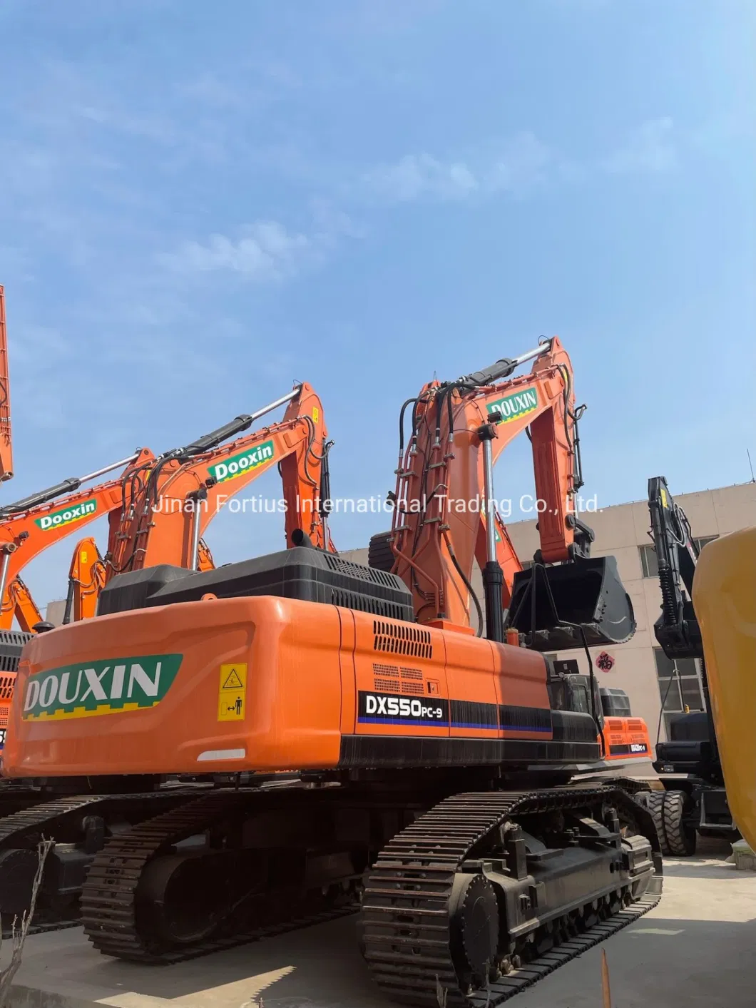 China Fortius New Dx340PC-9 32ton Crawler Electric Hydraulic Large Excavator for Sale