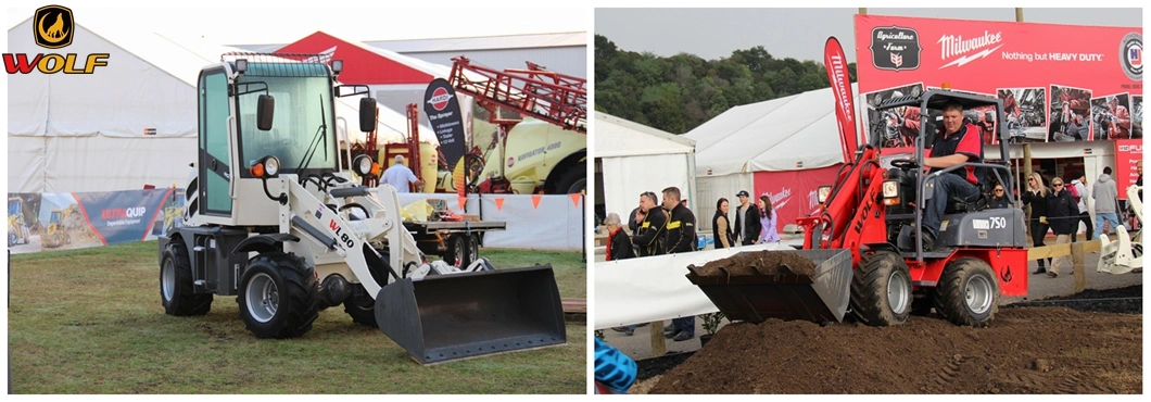 Diesel Powered Bulldozer Excavators with Mini Digger