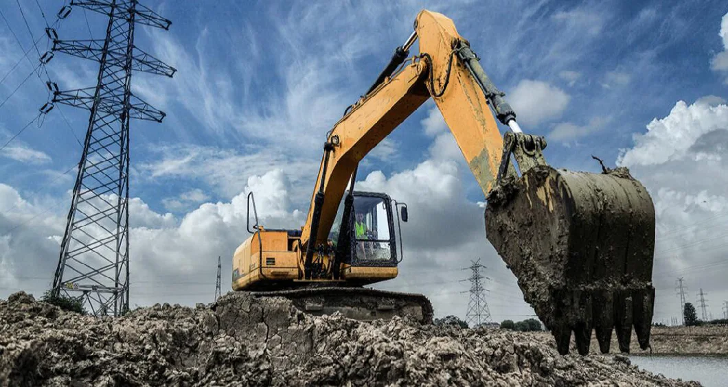 50ton Large Mining Stone Bucket Heavy Second Hand Excavator