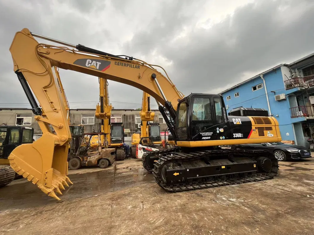 Cat 336 336D2 Excavators Second Hand Excavadora Usada Excavatrice Used Crawler Good Condition Excavator 40t 40 Ton Caterpillar Cat 336 336D