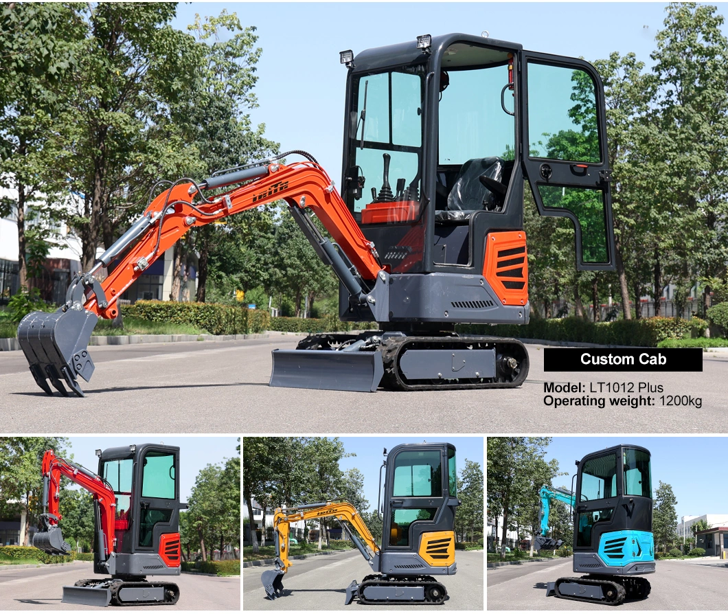 Chinese Used Mini Excavator for Sale 1000kg 1 Ton 2 Ton 3 Ton Mini Digger Quality Diesel Second Hand Crawler Excavator Factory Direct Wholesale Price for Sale