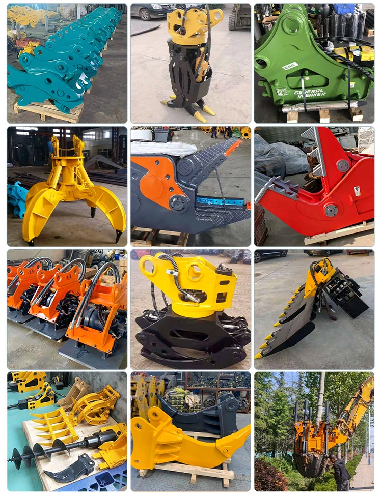 Shanzhong Brand 8ton Wheel Excavator with Front Dozer Blade and Rear Outrigger for Higher Stability