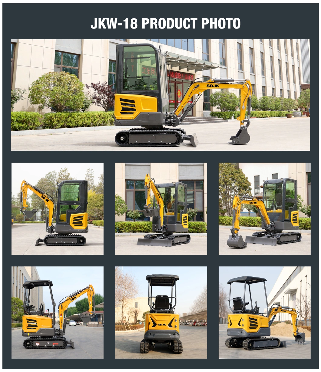 Best Selling EPA 4 Euro 5 Closed Cabin 3.5 Ton 2ton Crawler Excavators 3ton Small Digger Hydraulic Kubota 3-Cylindrig Motor 5 Ton Mini Excavator Price