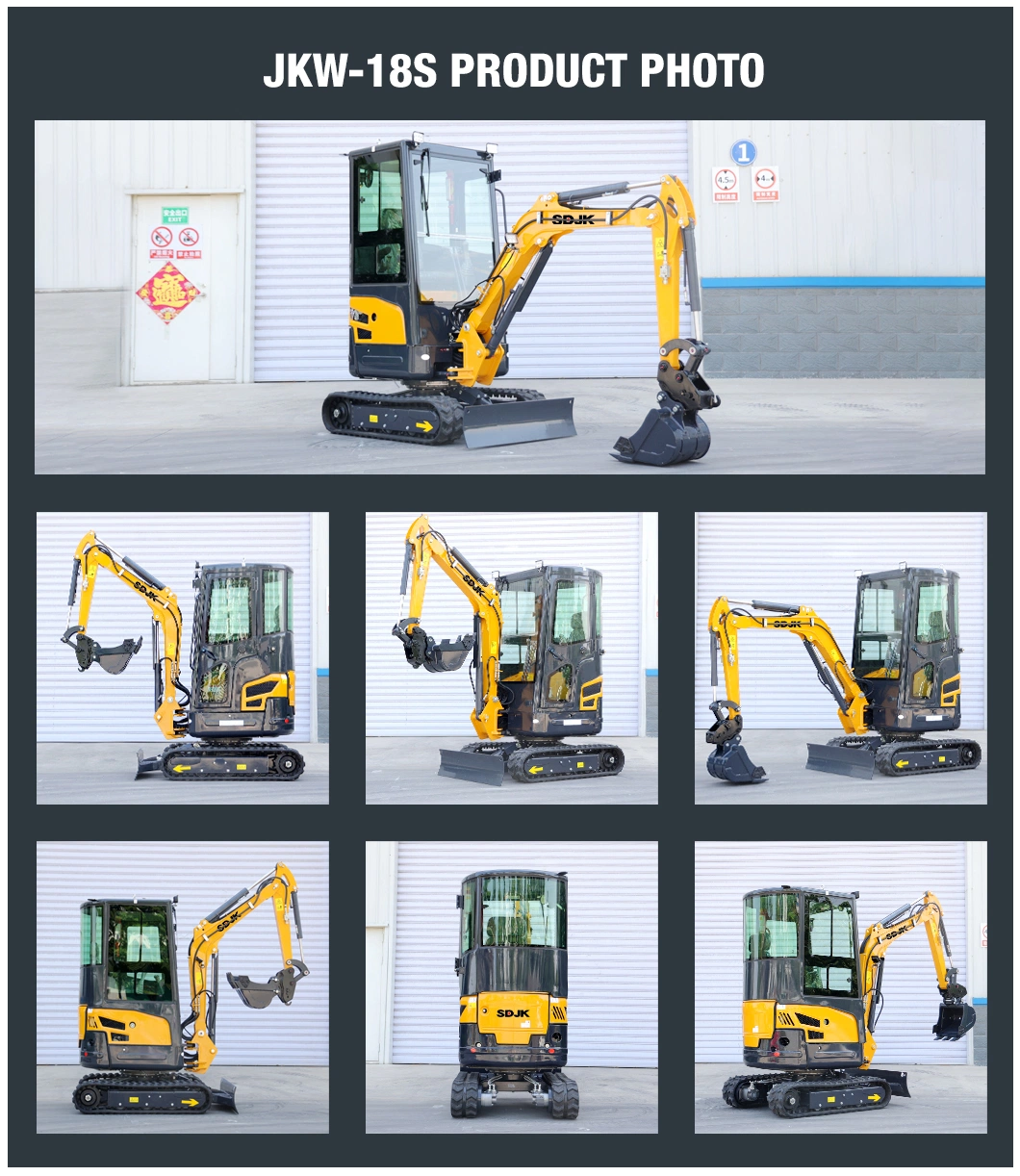 Best Selling EPA 4 Euro 5 Closed Cabin 3.5 Ton 2ton Crawler Excavators 3ton Small Digger Hydraulic Kubota 3-Cylindrig Motor 5 Ton Mini Excavator Price